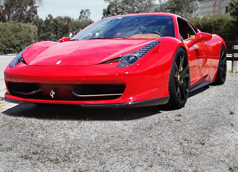 2010-2016 Ferrari F458 Italia Coupe & Spide AGP Style Front Lip,Front Lip Splitter & Rear Diffuser Kit