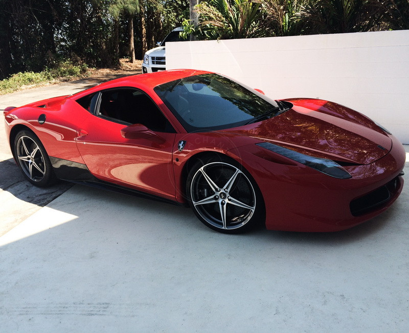2010-2016 Ferrari F458 Italia Coupe & Spider F1 Style Side Skirts