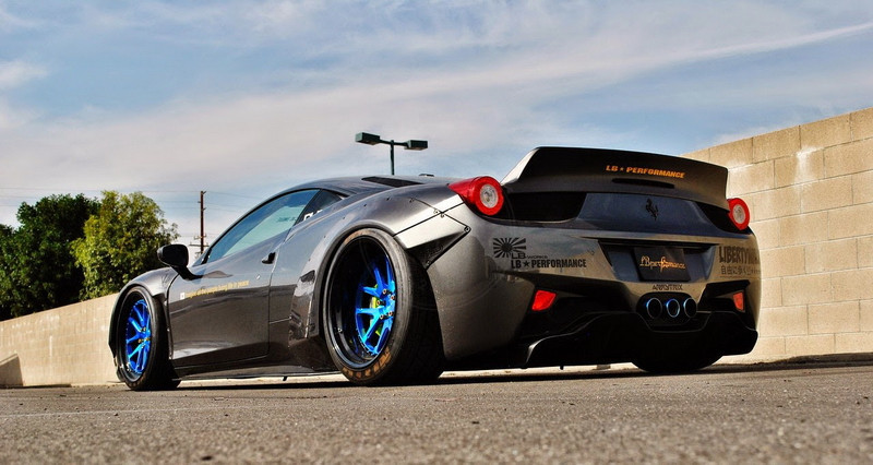 2010-2016 Ferrari F458 Italia Coupe & Spider LP LW Style Body Kit