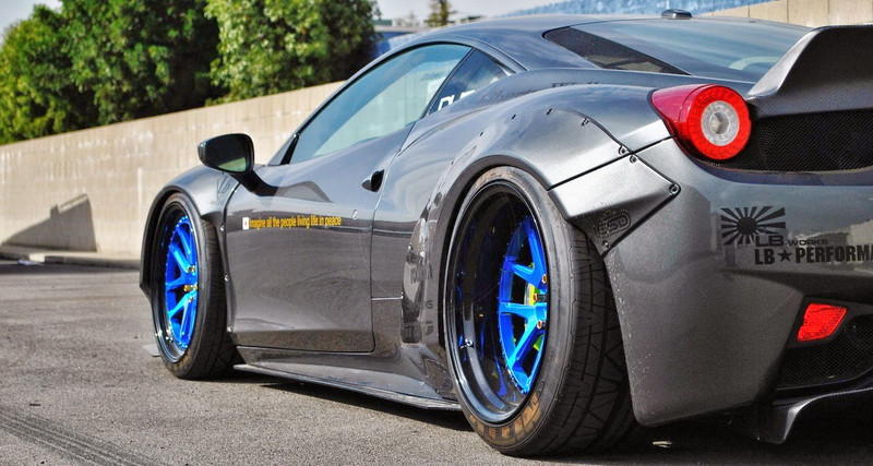 2010-2016 Ferrari F458 Italia Coupe & Spider LP LW Style Body Kit