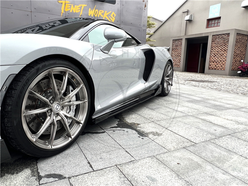 2019-2022 McLaren GT MIW Design Style Bodykit Front Lip Set 4PCS Side Skirts Rear Diffuser Rear Spats