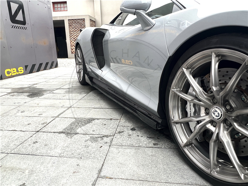 2019-2022 McLaren GT MIW Design Style Bodykit Front Lip Set 4PCS Side Skirts Rear Diffuser Rear Spats