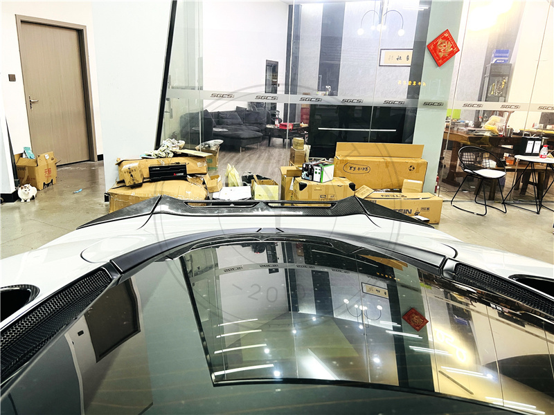 2019-2022 McLaren GT MIW Design Style Trunk Wing