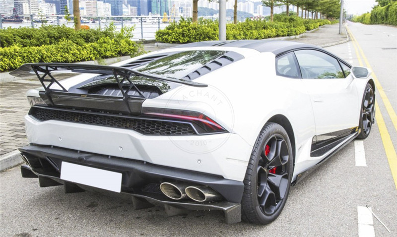 2014-2020 Lamborghini Huracan LP610-4 & LP580-2 Coupe Spyder D Style GT Wing w/ Base
