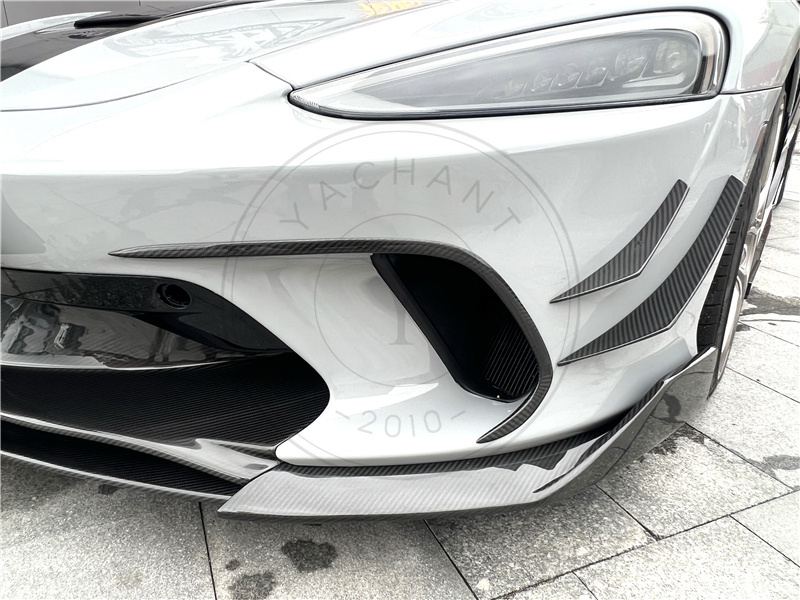 2019-2022 McLaren GT MIW Design Style Front Bumper Canards
