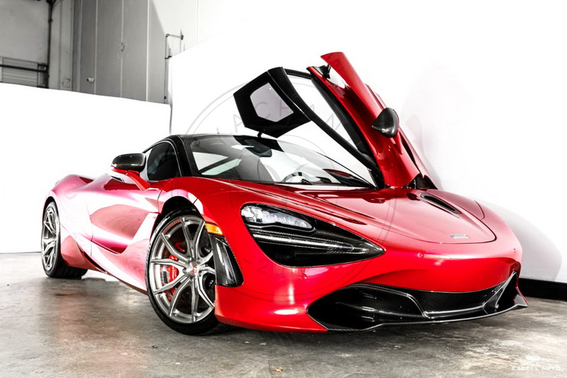2017-2021 McLaren 720S Coupe & Spider OEM Style Bodykit Front Lip Side Skirts Rear Diffuser Rear Bumper Center Valance