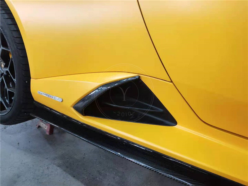2019-2023 Lamborghini Huracan EVO & RWD & Spyder Side Skirt Air Duct