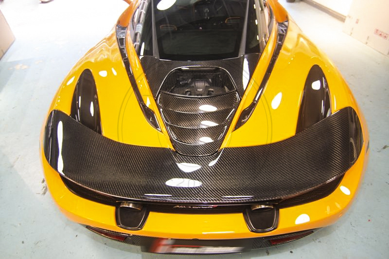 2017-2021 McLaren 720S Coupe OEM Style Engine Top Panel Replacement