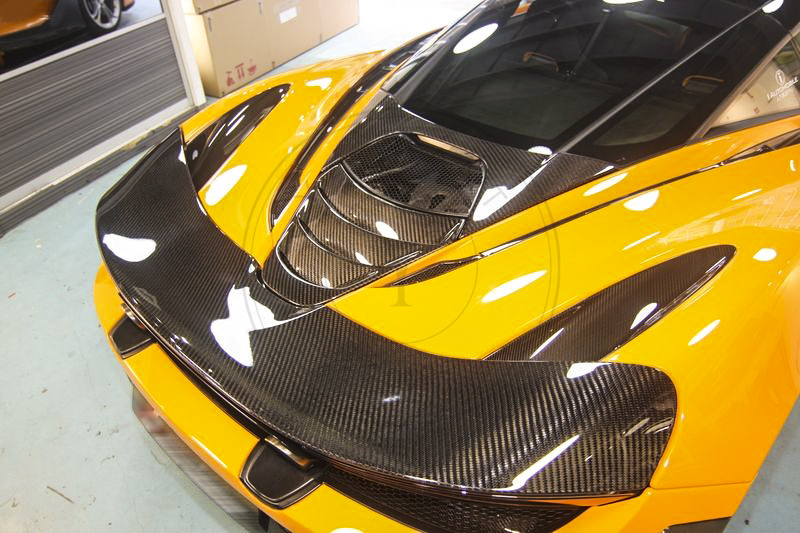 2017-2021 McLaren 720S Coupe OEM Style Engine Top Panel Replacement