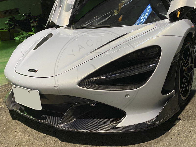 2017-2021 McLaren 720S Coupe & Spider VRS Silverstone Edition Style Body Kit Front Lip Fender Side Skirt Blade Rear Diffuser