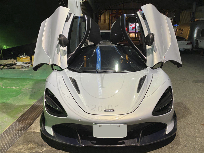 2017-2021 McLaren 720S Coupe & Spider VRS Silverstone Edition Style Body Kit Front Lip Fender Side Skirt Blade Rear Diffuser