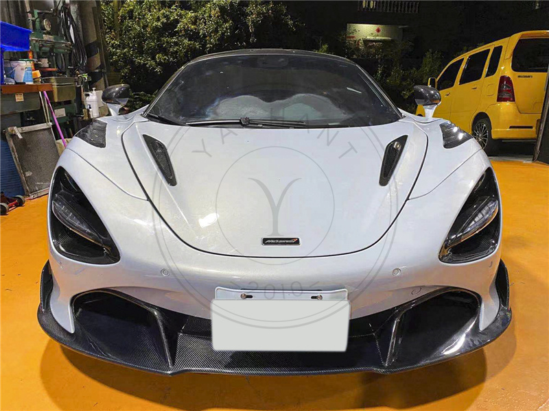 2017-2021 McLaren 720S Coupe & Spider VRS Silverstone Edition Style Body Kit Front Lip Fender Side Skirt Blade Rear Diffuser