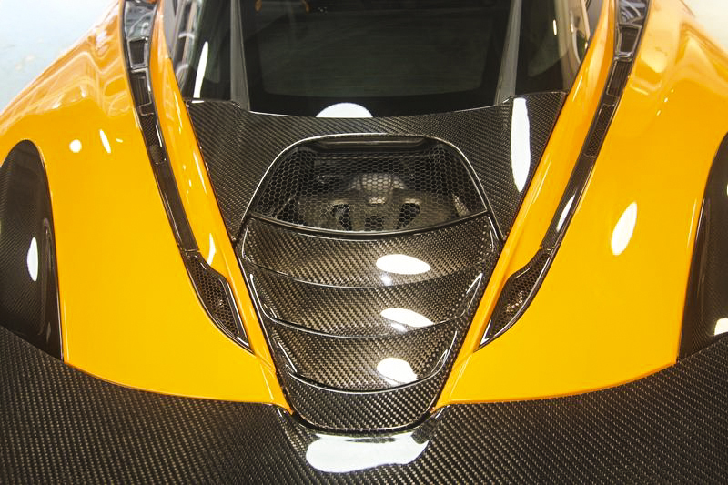 2017-2021 McLaren 720S Coupe OEM Style Engine Hood Side Air Intake Vents Replacement