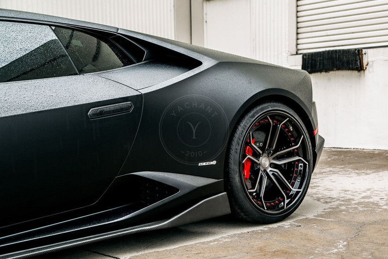2014-2019 Lamborghini Huracan LP610-4 & LP580-2 Coupe Spyder AGP Aeroform Style Side Skirts Extension