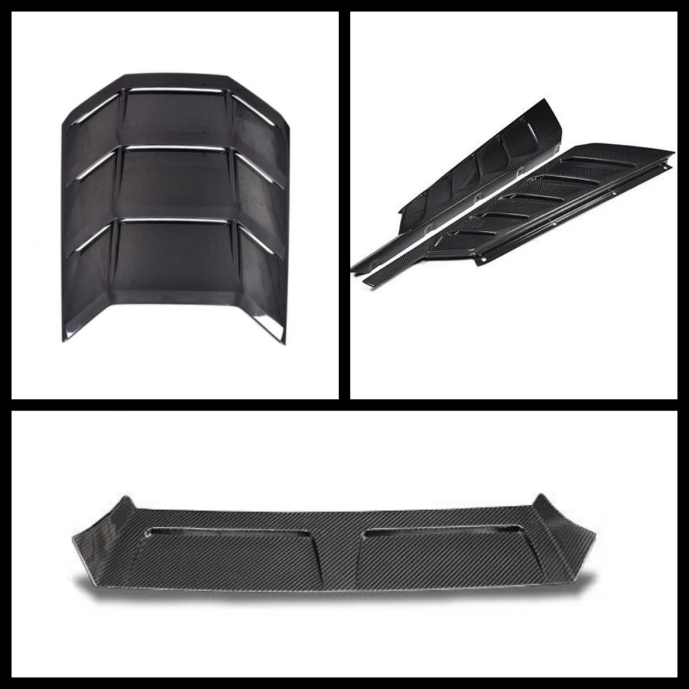 2014-2019 Lamborghini Huracan LP610-4 & LP580-2 Coupe Engine Hood Panel Kit