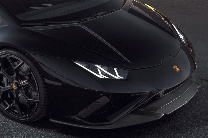 2020-2023 Lamborghini Huracan EVO RWD & Spyder Novitec Style Front Lip & Front Bumper Side Vents