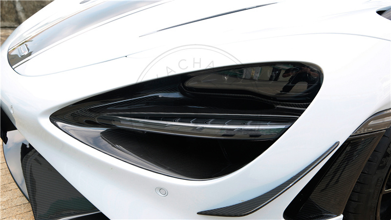 2017-2021 McLaren 720S Coupe & Spider OEM Style Headlight Inserts Trim