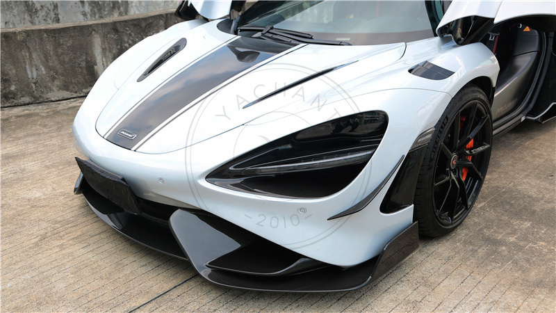 2017-2021 McLaren 720S Coupe & Spider OEM Style Headlight Inserts Trim