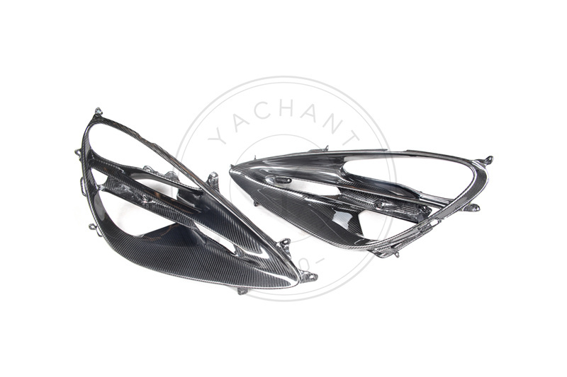2017-2021 McLaren 720S Coupe & Spider OEM Style Headlight Inserts Trim