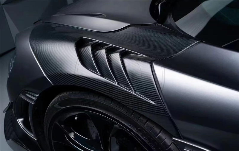 2017-2021 McLaren 720S Coupe & Spider ECHO Style Body Kit Front Lip Front Fender Side Skirt Underboard Rear Diffuser Rear Wing