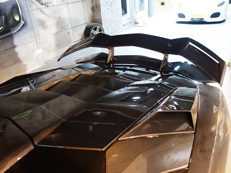 2011-2017 Lamborghini Aventador All Models B Style Rear Spoiler