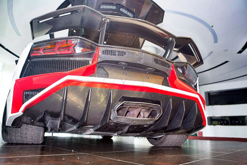 2011-2017 Lamborghini Aventador All Models B Style Rear Spoiler
