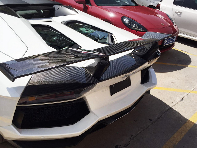 2011-2017 Lamborghini Aventador All Models B Style Rear Spoiler