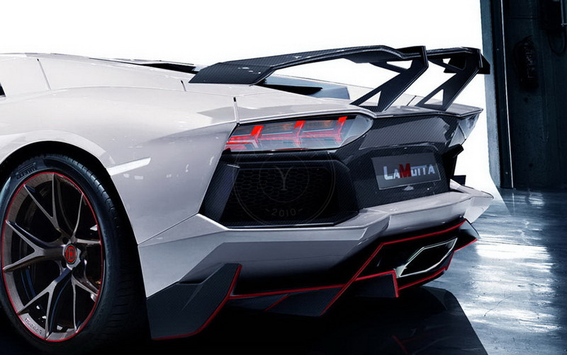 2011-2017 Lamborghini Aventador All Models RVZ LaMotta Style GT Wing