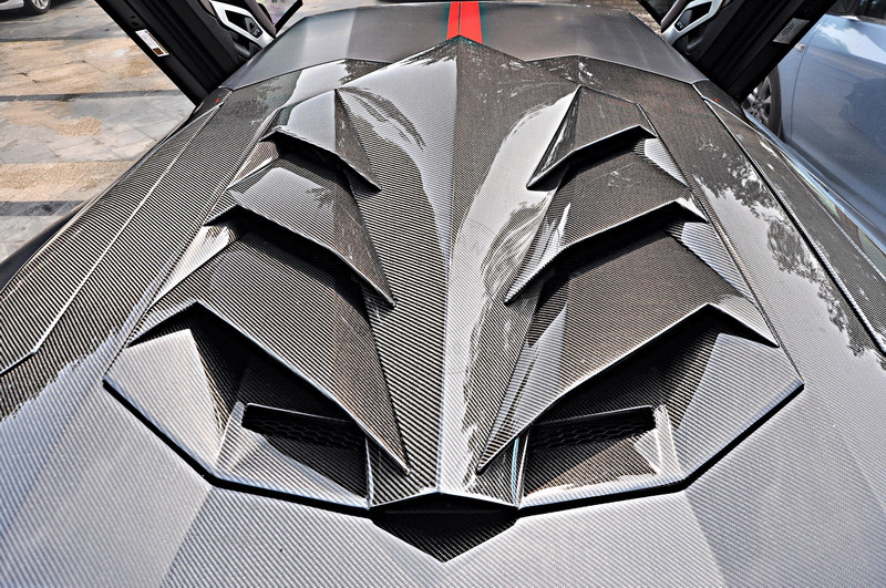2011-2016 Lamborghini Aventador LP700 LP720 D Style Engine Hood