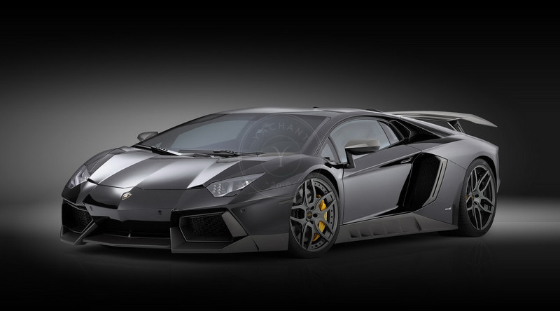 2011-2016 Lamborghini Aventador LP700-4 NVT TORADO Style Front Splitter