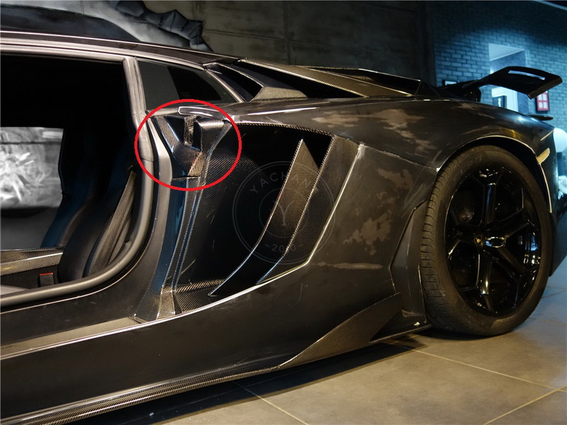 2011-2017 Lamborghini Aventador All Models Door Lock Cover