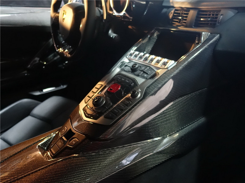 2011-2017 Lamborghini Aventador All Models Car Interior Console & Screen Surround Panels Collection