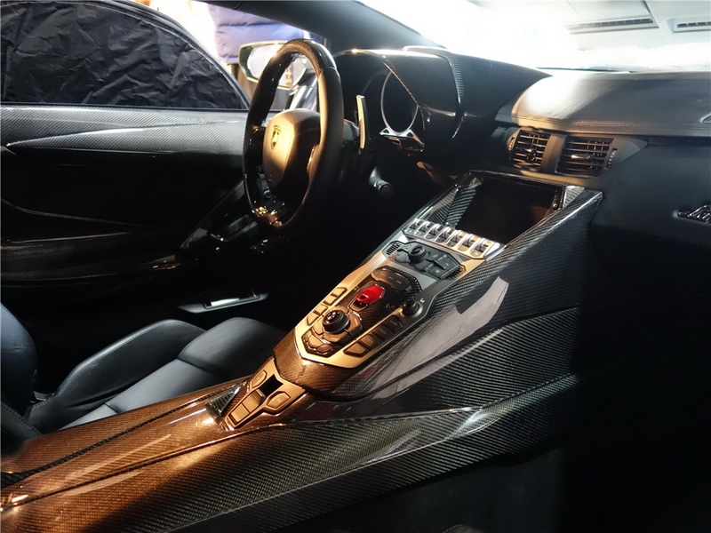 2011-2017 Lamborghini Aventador All Models Car Interior Console & Screen Surround Panels Collection