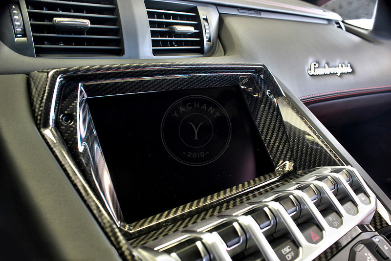 2011-2017 Lamborghini Aventador All Models Car Interior Console & Screen Surround Panels Collection