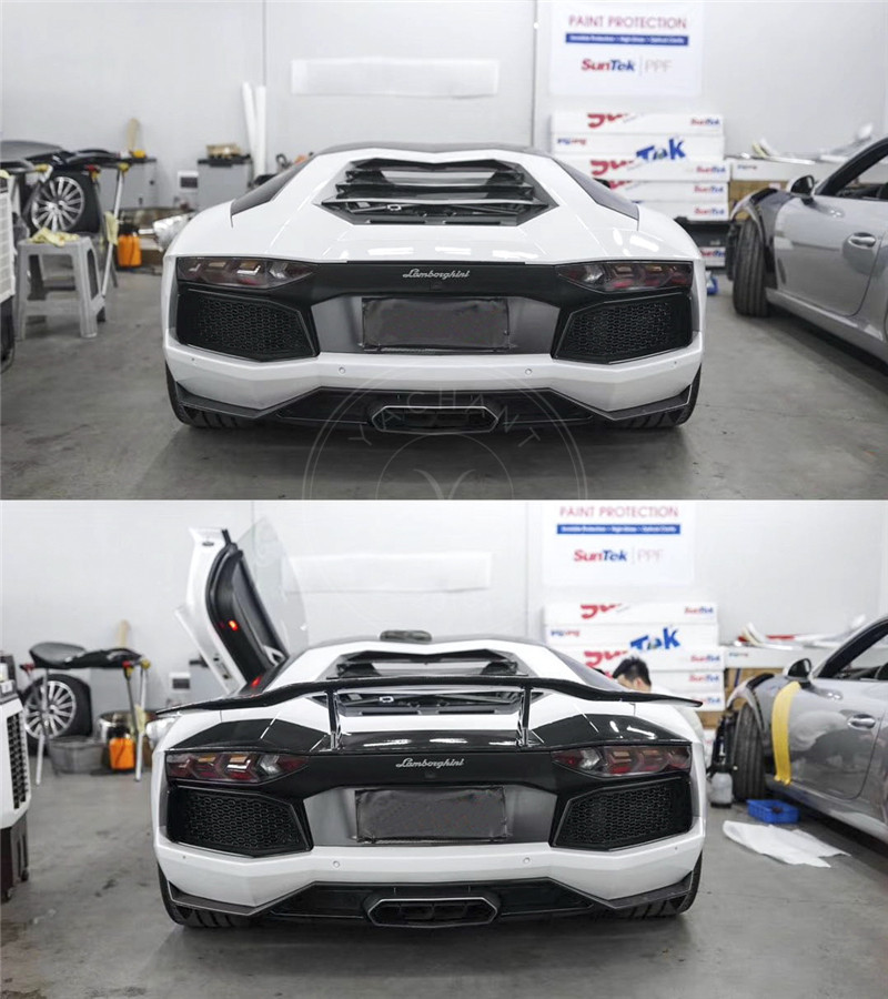 2011-2017 Lamborghini Aventador All Models MSY Style GT Wing