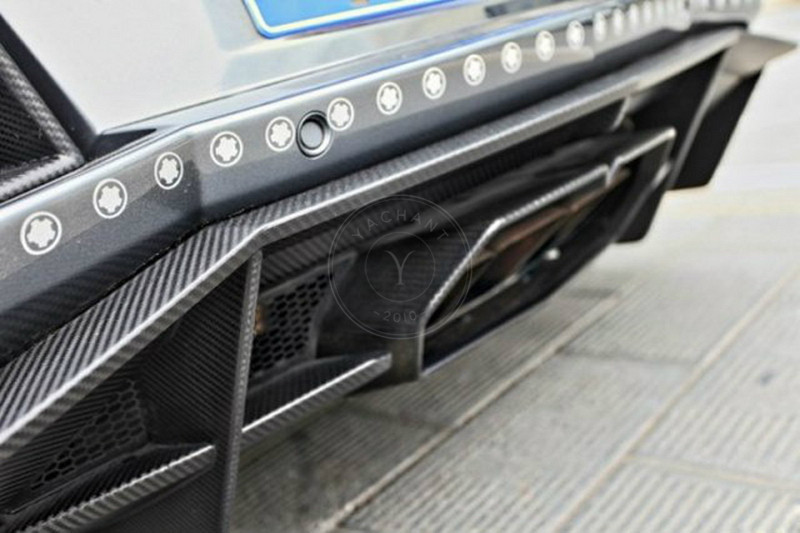 2011-2016 Lamborghini Aventador LP700-4 MSY Style Rear Diffuser & Exhaust Tips