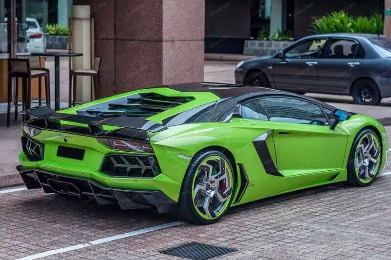 2011-2016 Lamborghini Aventador LP700-4 MSY Style Rear Diffuser & Exhaust Tips