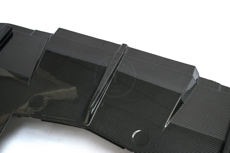 2011-2016 Lamborghini Aventador LP700-4 MSY Style Rear Diffuser & Exhaust Tips