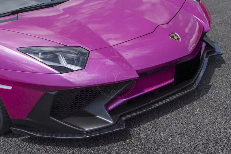 2011-2017 Lamborghini Aventador All Models LB LP LW Style Front Lip & Side Skirt Components