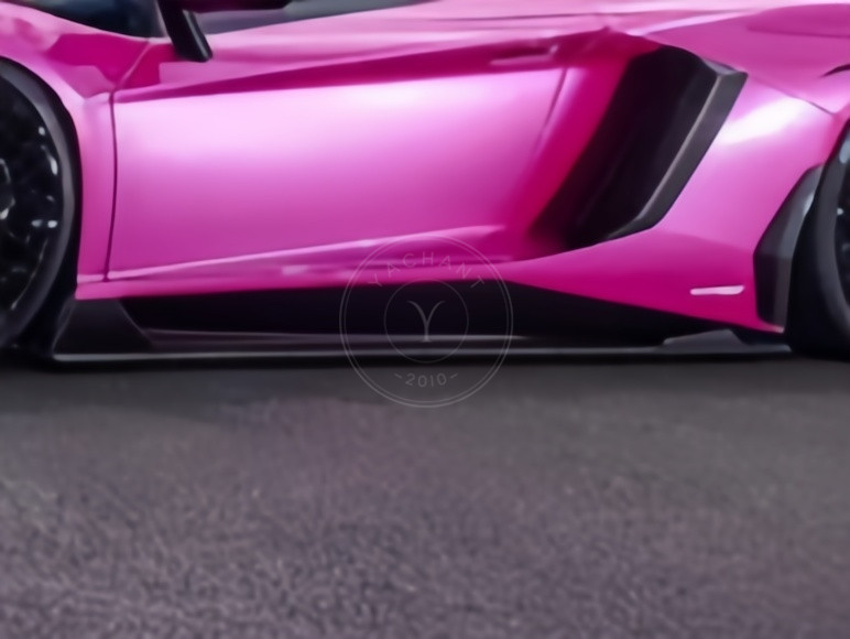 2011-2017 Lamborghini Aventador All Models LB LP LW Style Front Lip & Side Skirt Components