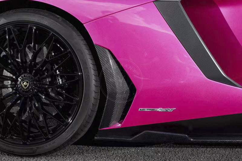 2011-2017 Lamborghini Aventador All Models LB LP LW Style Front Lip & Side Skirt Components