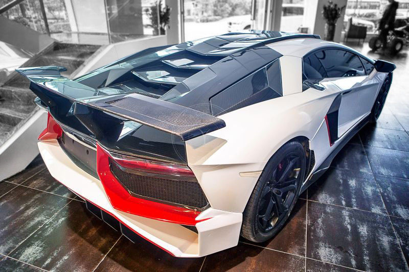 2011-2017 Lamborghini Aventador All Models BKSS-750 Style Body Kit Bumper Hood Fender