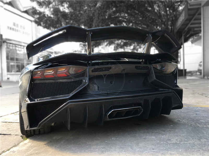 2011-2017 Lamborghini Aventador All Models BKSS-750 Style Body Kit Bumper Hood Fender