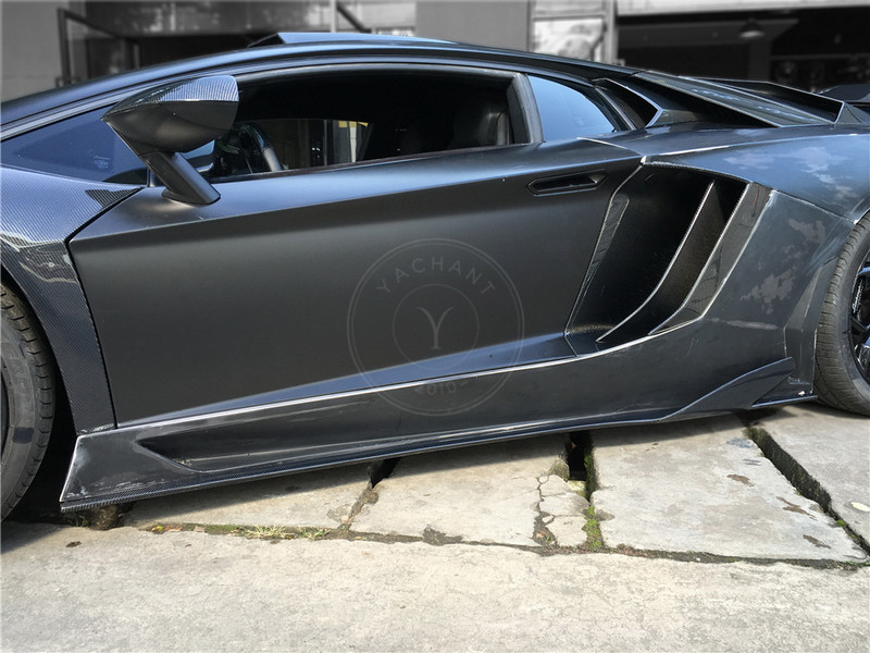 2011-2017 Lamborghini Aventador All Models BKSS-750 Style Body Kit Bumper Hood Fender