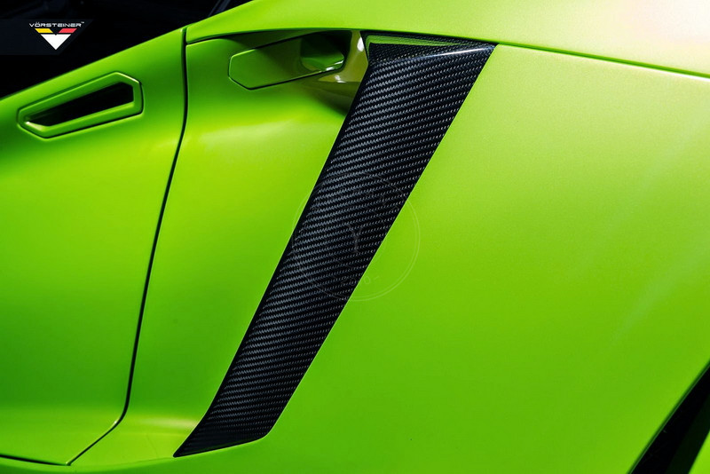2011-2017 Lamborghini Aventador LP700 LP720 LP750SV Coupe & Roadster OEM Rear Fender Side Air Duct Air Intake Surround