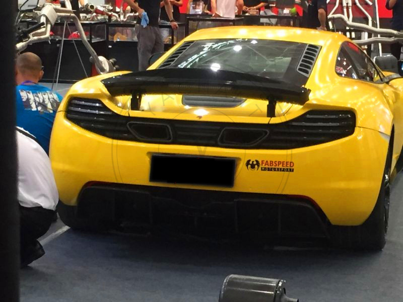 2011-2017 McLaren MP4-12C 650S RVZ RHZ Style Rear Spoiler