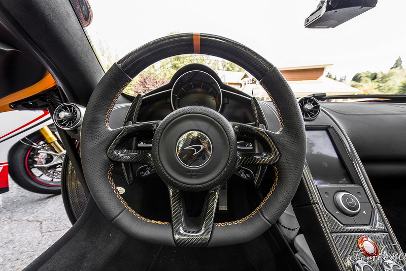2011-2014 McLaren MP4 12C Steering Wheel Cover