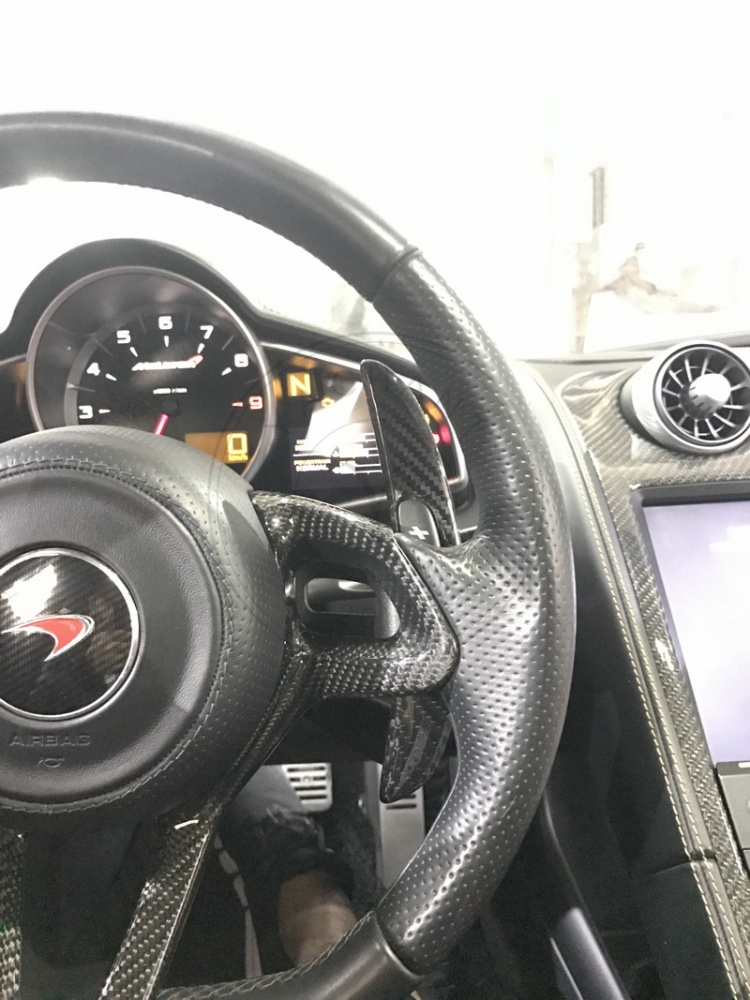 2011-2014 McLaren MP4 12C Steering Wheel Cover