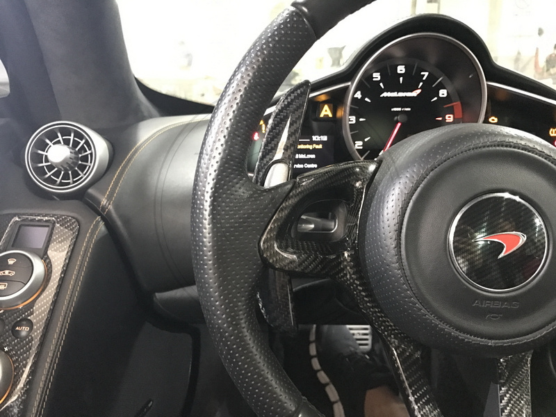 2011-2014 McLaren MP4 12C Steering Wheel Cover