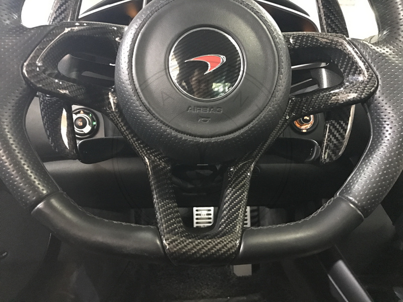 2011-2014 McLaren MP4 12C Steering Wheel Cover
